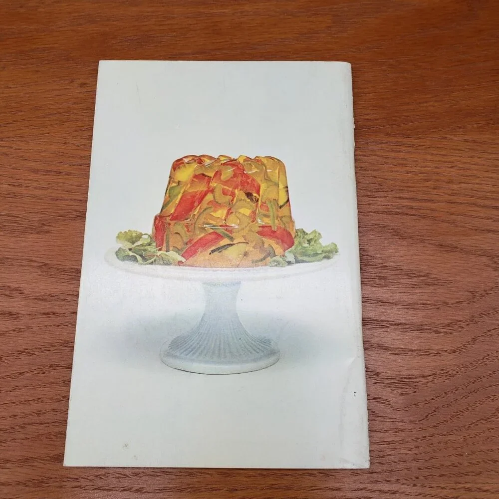 Joys of Jell-O Cookbook 3rd Edition 1st Printing Staple Bound Vintage Recipes